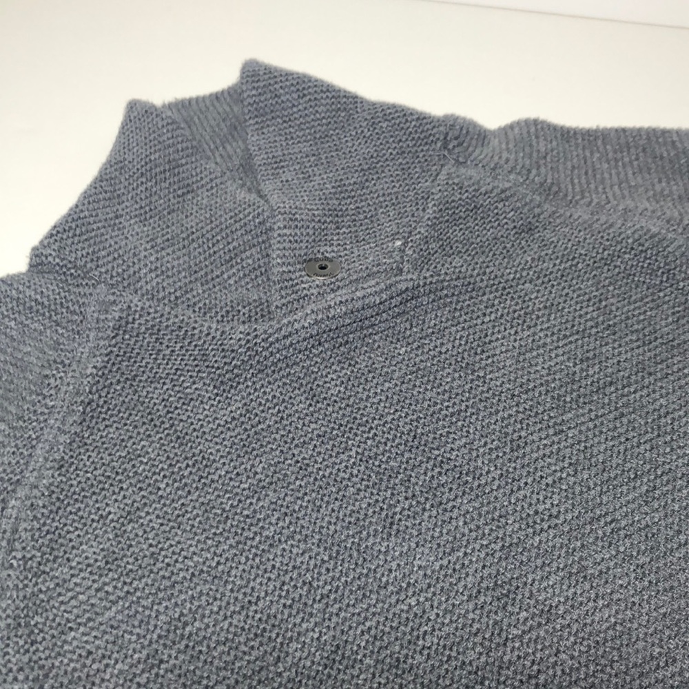 Zara Boys Gray High Neck Sweater Size 5